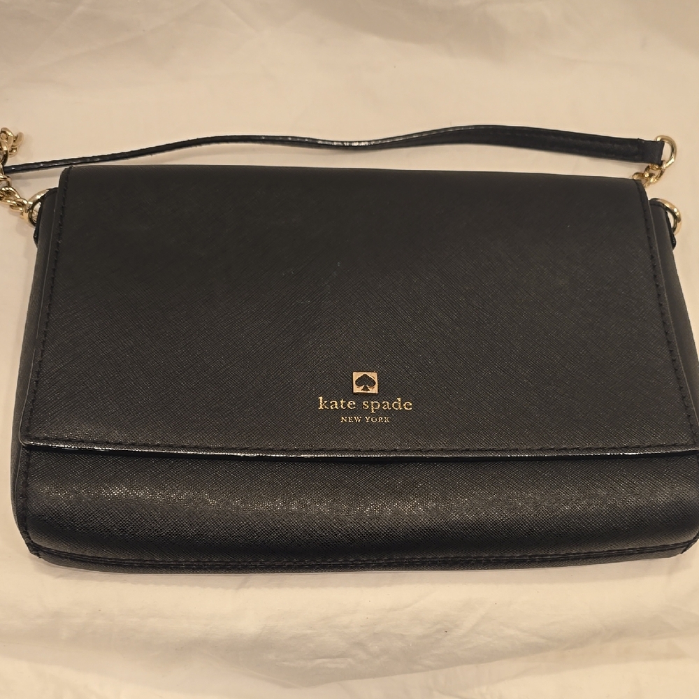 Kate Spade Elegant Black Crossbody Bag